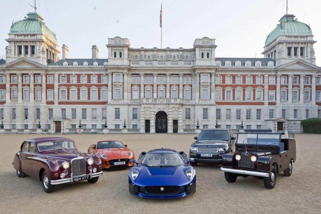 jaguar land rover british royalty